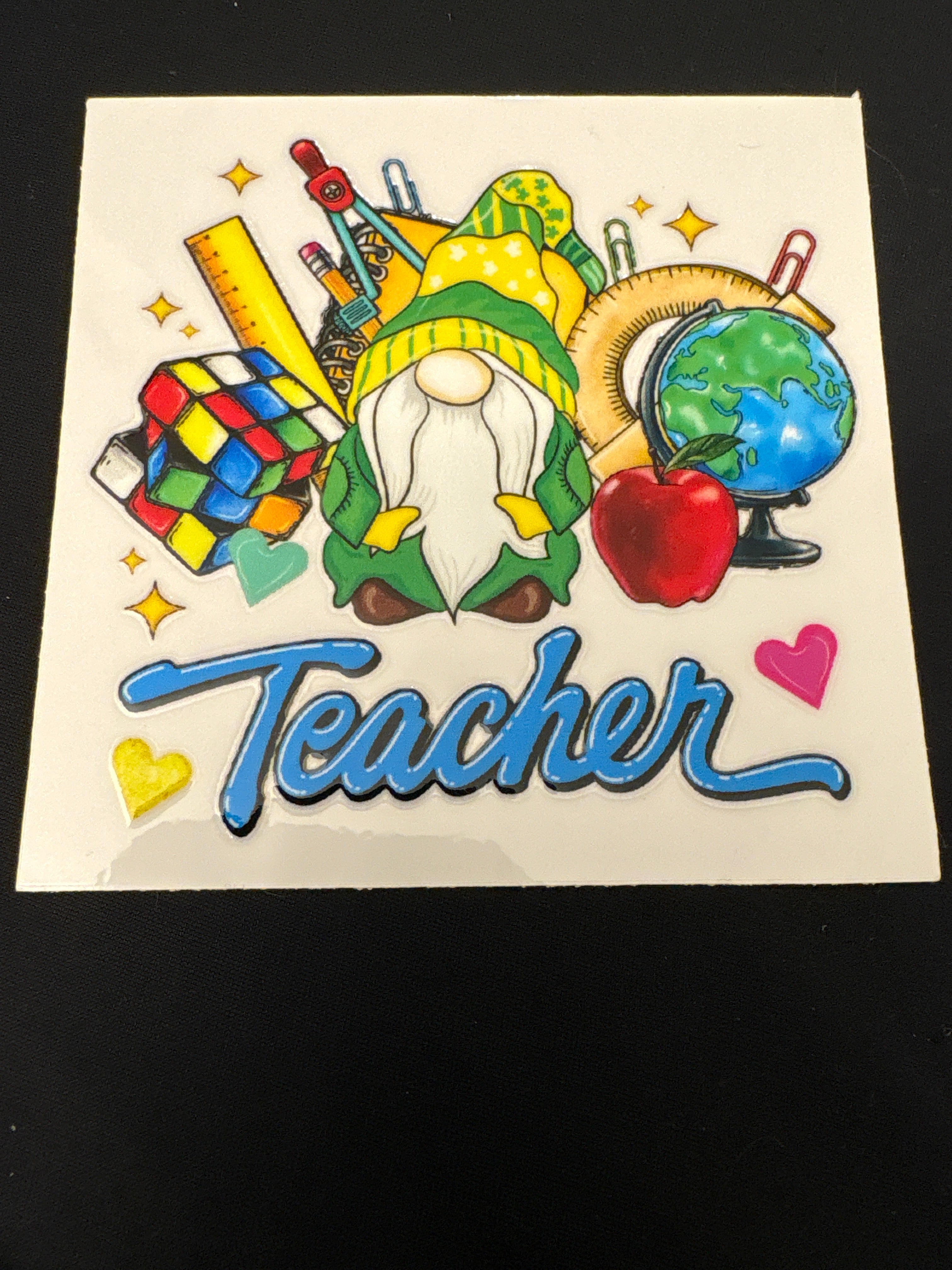 Rainbow Teacher Decals