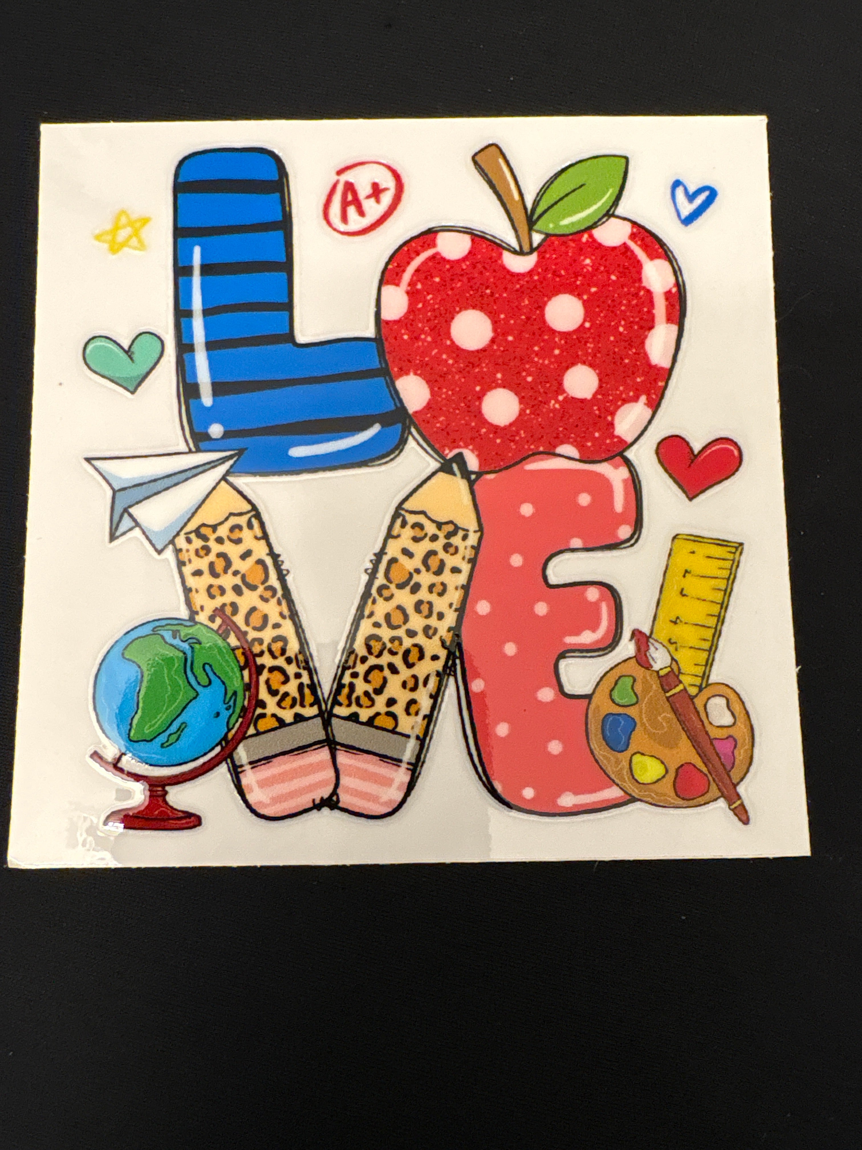 Rainbow Teacher Decals