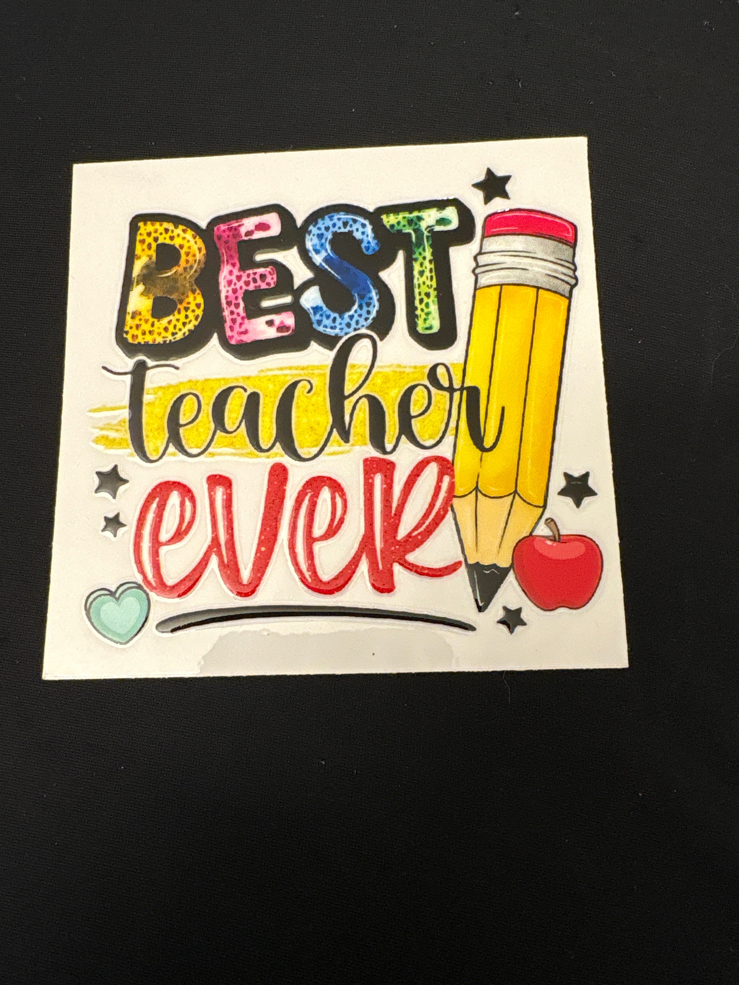 Rainbow Teacher Decals