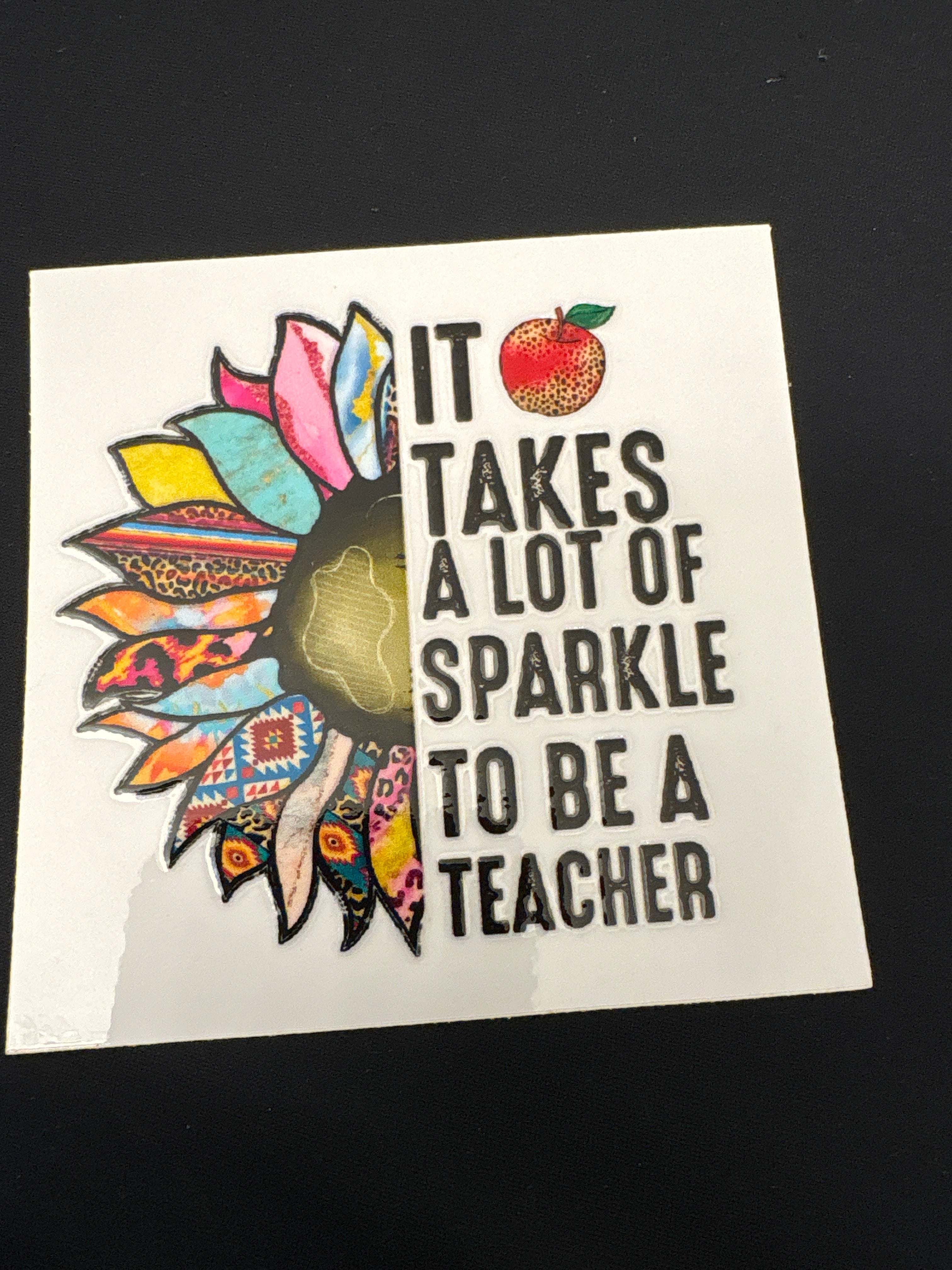 Rainbow Teacher Decals