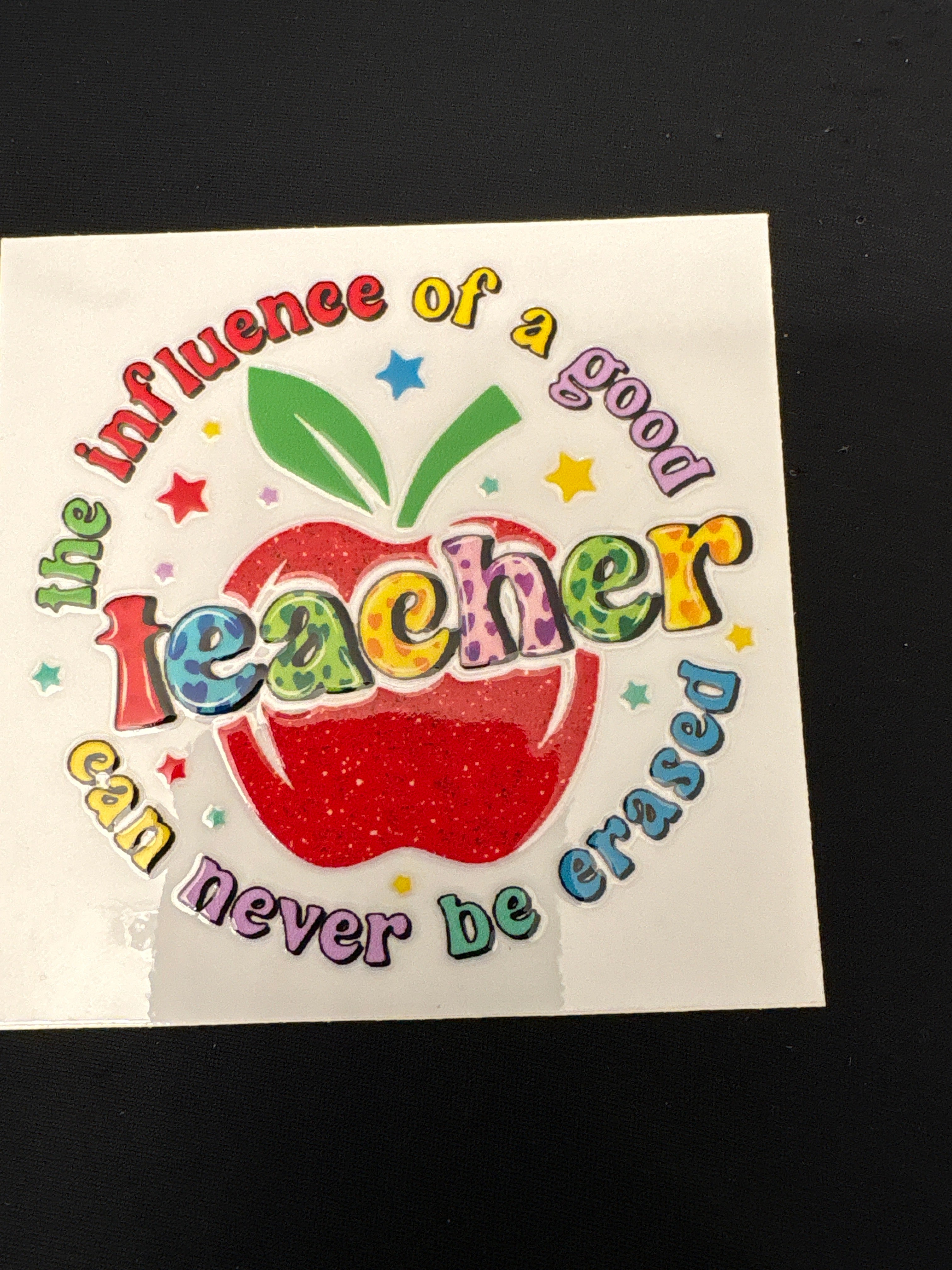 Rainbow Teacher Decals
