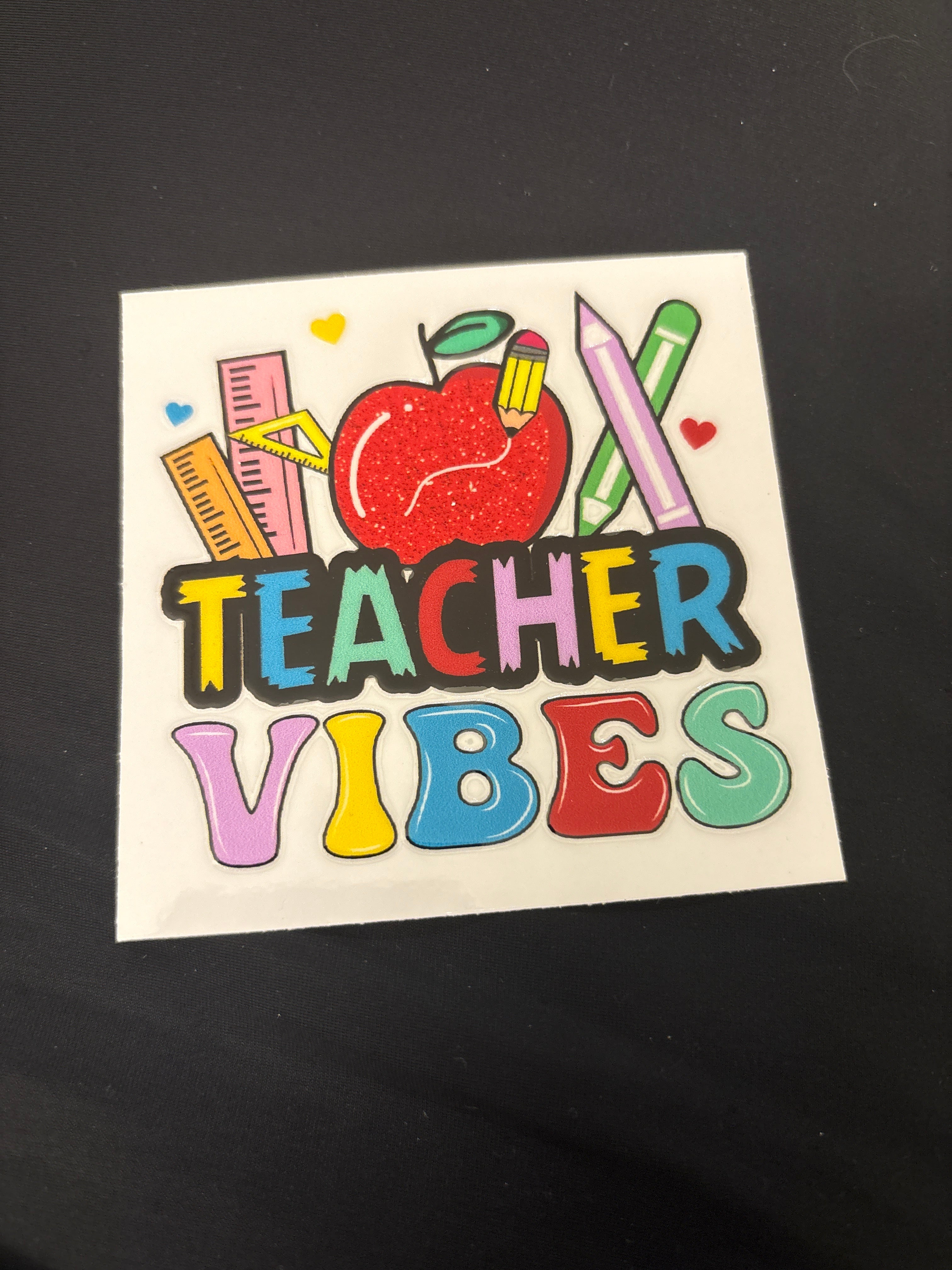 Rainbow Teacher Decals