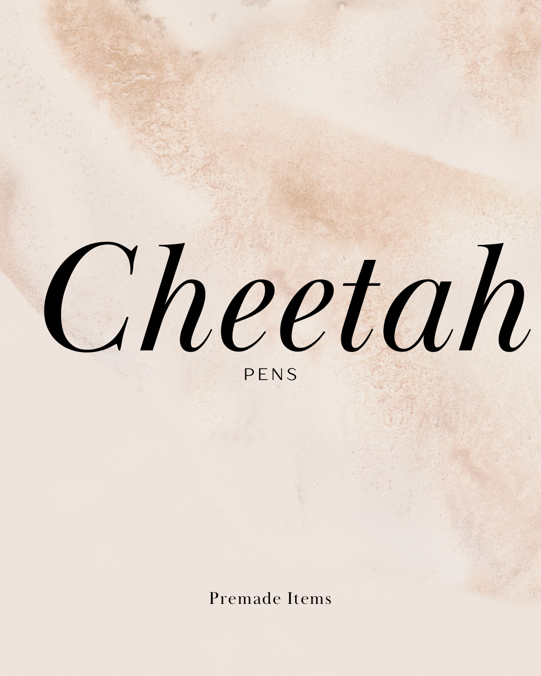Cheetah Pens