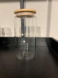 16oz glass cup