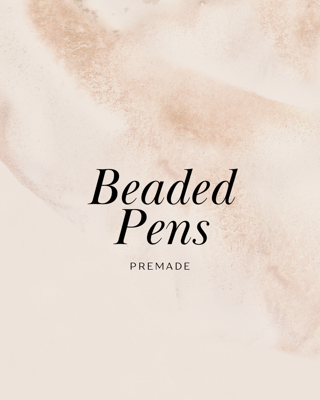 Beaded Pens