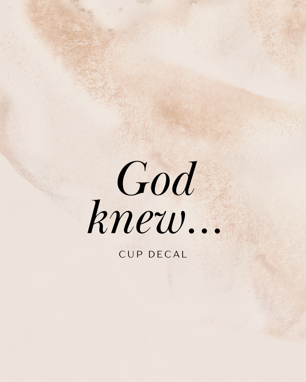 God knew